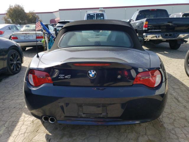 4USBU53507LW92992 - 2007 BMW Z4 3.0SI BLACK photo 6