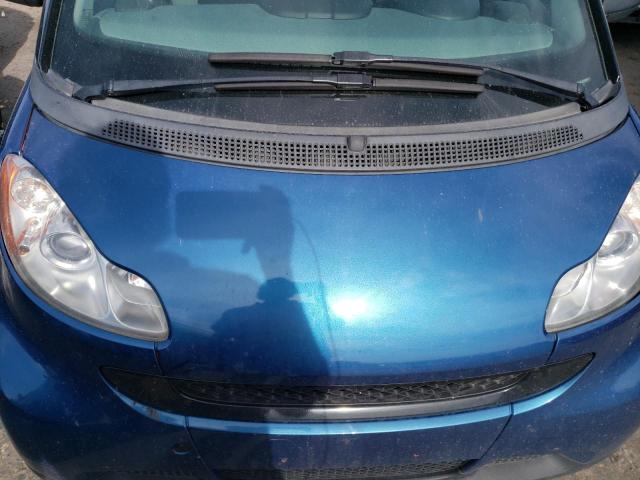 WMEEJ31X39K316124 - 2009 SMART FORTWO PURE BLUE photo 11