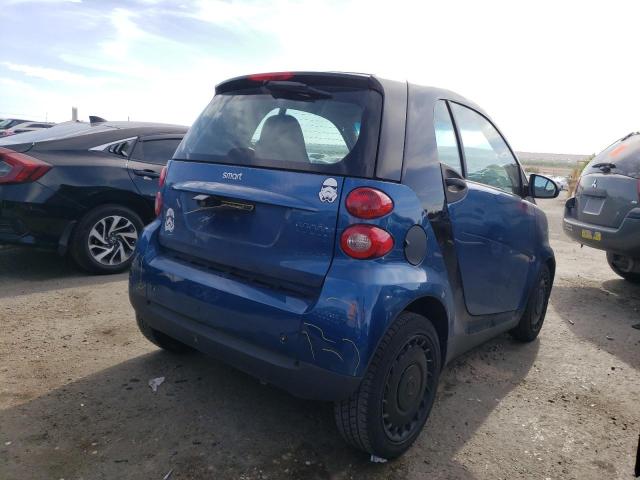 WMEEJ31X39K316124 - 2009 SMART FORTWO PURE BLUE photo 3