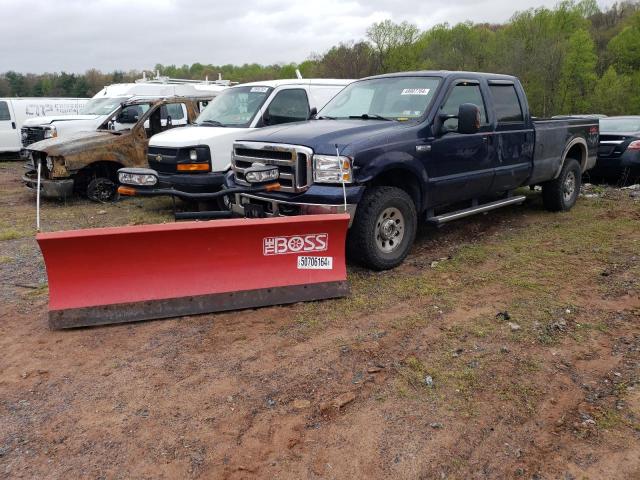 1FTSW21535EA07497 - 2005 FORD F250 SUPER DUTY BLUE photo 1