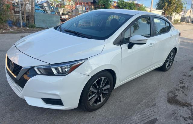 3N1CN8EV7ML868963 - 2021 NISSAN VERSA SV WHITE photo 2