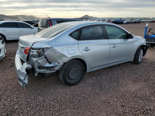 3N1AB7AP6GY269111 - 2016 NISSAN SENTRA S SILVER photo 3