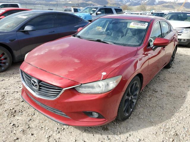 JM1GJ1W65F1170080 - 2015 MAZDA 6 GRAND TOURING RED photo 1