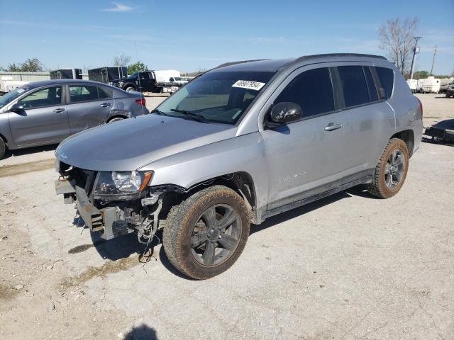 1C4NJDEB0FD125571 - 2015 JEEP COMPASS LATITUDE SILVER photo 1