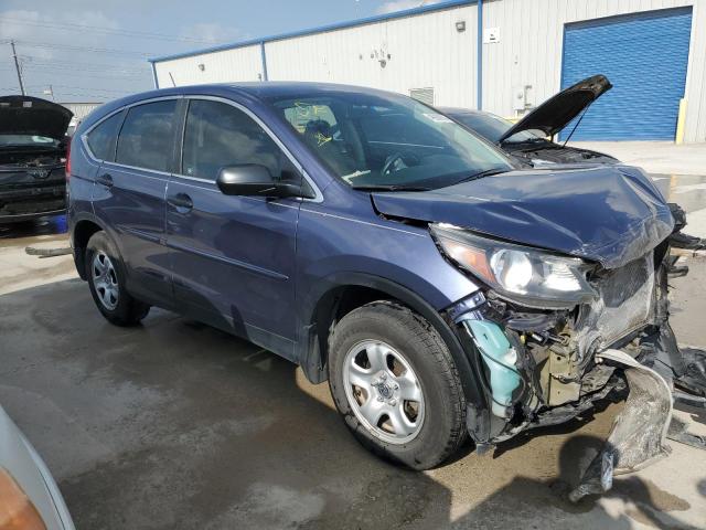 5J6RM3H36CL036302 - 2012 HONDA CR-V LX BLUE photo 4