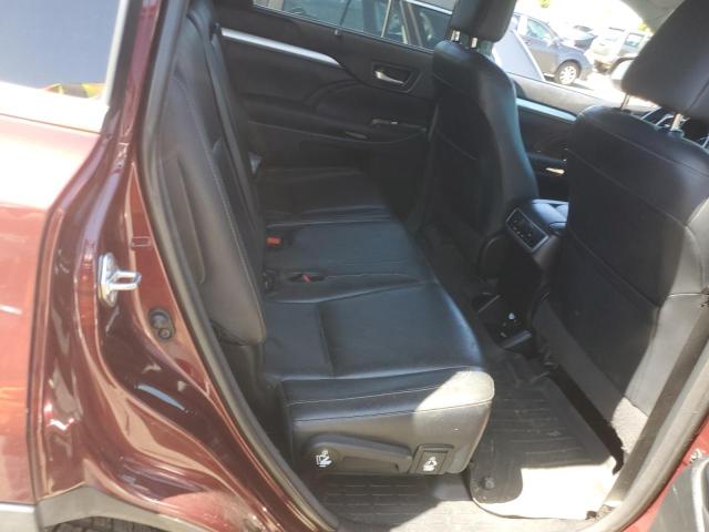 5TDJKRFH1ES012789 - 2014 TOYOTA HIGHLANDER XLE ბურგუნდია ფოტო 11
