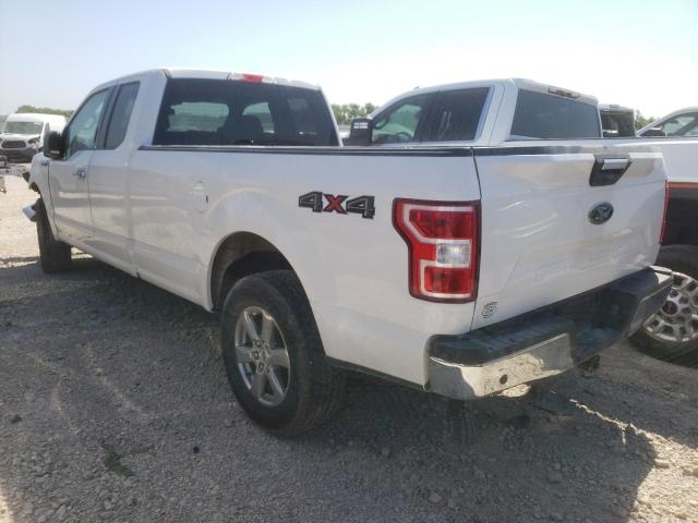 1FTEX1E54KKE40712 - 2019 FORD F150 SUPER CAB WHITE photo 2