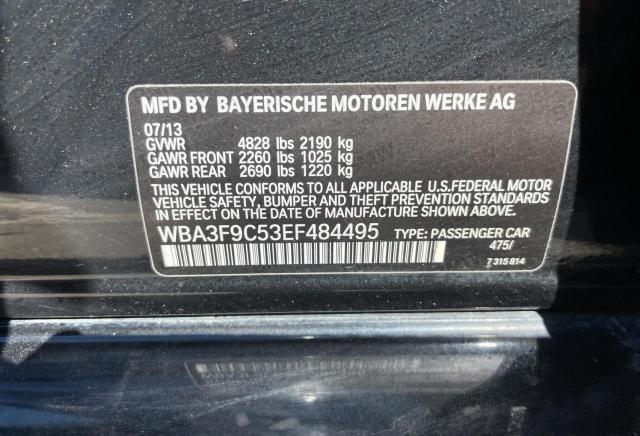 WBA3F9C53EF484495 - 2014 BMW ACTIVEHYBR BLACK photo 10