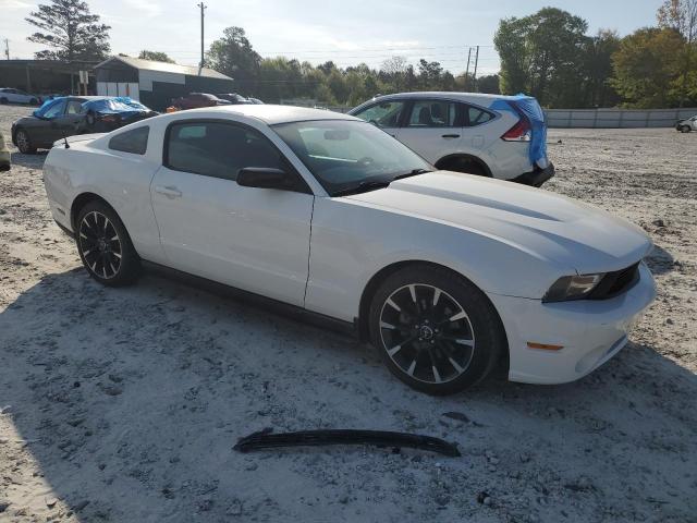 1ZVBP8AM1C5261601 - 2012 FORD MUSTANG WHITE photo 4