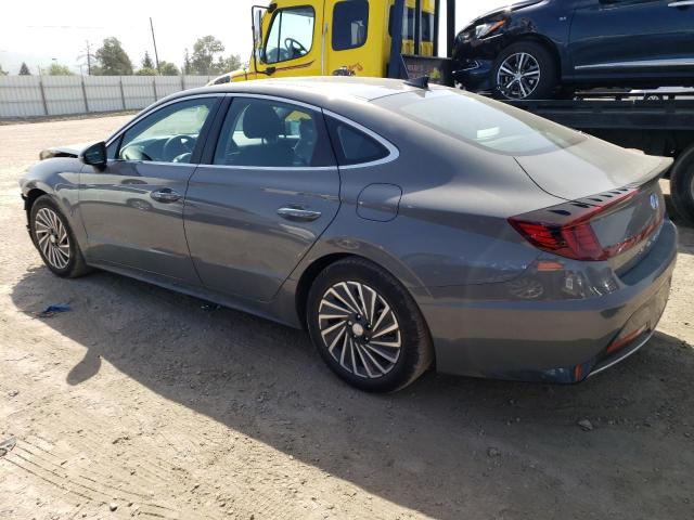 KMHL34JJ2NA051158 - 2022 HYUNDAI SONATA HYBRID GRAY photo 2