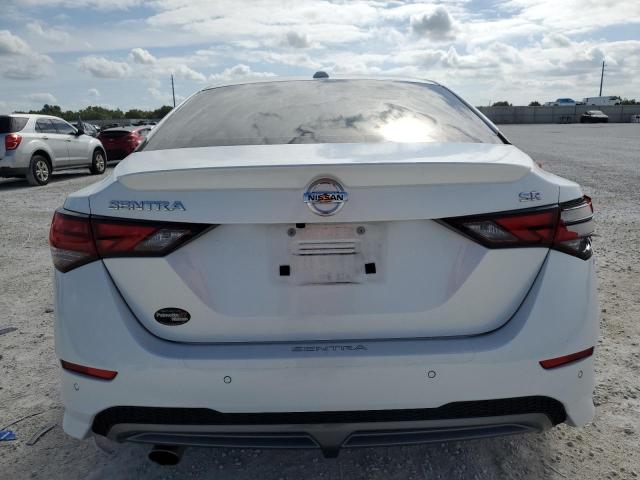 3N1AB8DV3MY206723 - 2021 NISSAN SENTRA SR WHITE photo 6