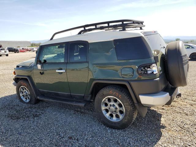 JTEBU4BF1CK135692 - 2012 TOYOTA FJ CRUISER GREEN photo 2