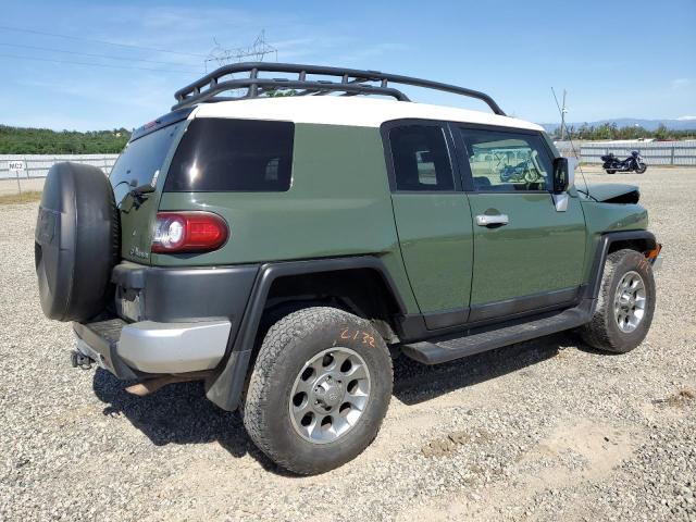 JTEBU4BF1CK135692 - 2012 TOYOTA FJ CRUISER GREEN photo 3