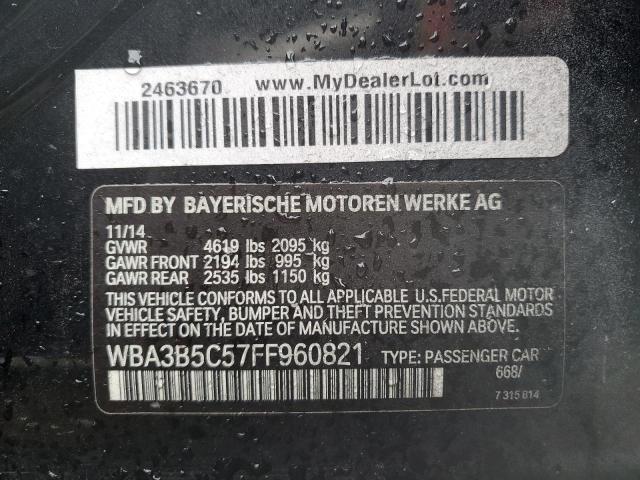 WBA3B5C57FF960821 - 2015 BMW 328 XI SULEV BLACK photo 13