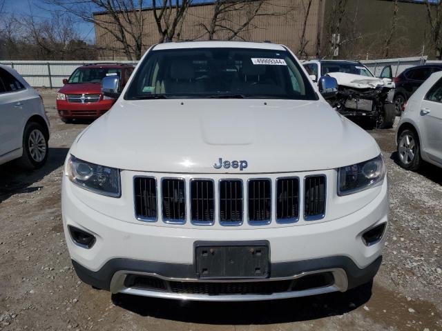 1C4RJFBG0EC584293 - 2014 JEEP GRAND CHER LIMITED WHITE photo 5