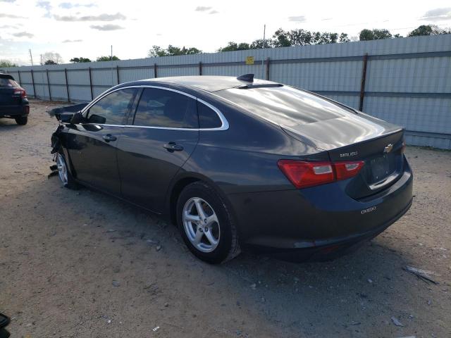 1G1ZB5ST8JF148717 - 2018 CHEVROLET MALIBU LS BLUE photo 2