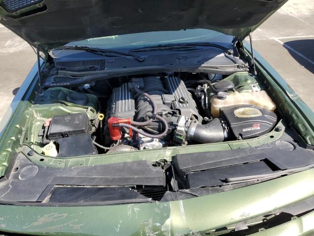 2C3CDZFJ3NH118427 - 2022 DODGE CHALLENGER R/T SCAT PACK GREEN photo 11