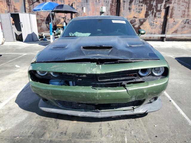 2C3CDZFJ3NH118427 - 2022 DODGE CHALLENGER R/T SCAT PACK GREEN photo 5