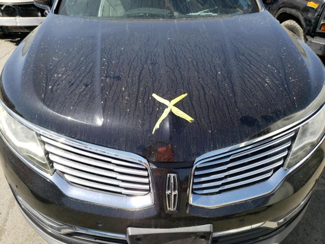 2LMTJ6LR6GBL35392 - 2016 LINCOLN MKX RESERVE შავი ფოტო 12