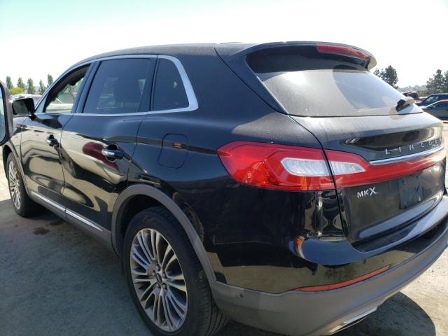 2LMTJ6LR6GBL35392 - 2016 LINCOLN MKX RESERVE BLACK photo 2