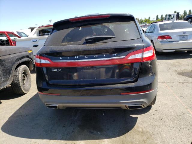 2LMTJ6LR6GBL35392 - 2016 LINCOLN MKX RESERVE შავი ფოტო 6