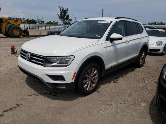 3VV3B7AX8JM090297 - 2018 VOLKSWAGEN TIGUAN SE WHITE photo 1