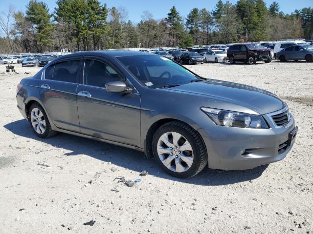 1HGCP36758A046932 - 2008 HONDA ACCORD EX GRAY photo 4