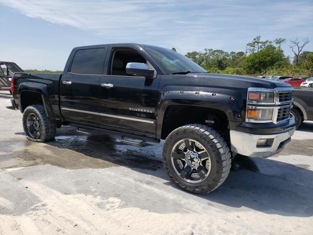 3GCUKSEC0EG157296 - 2014 CHEVROLET SILVERADO K1500 LTZ BLACK photo 4