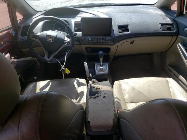 2HGFA1F96BH518293 - 2011 HONDA CIVIC EXL წითელი ფოტო 8