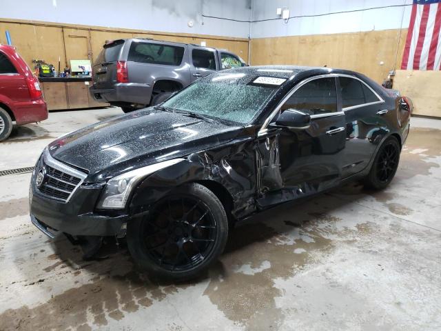 1G6AH5R37D0113475 - 2013 CADILLAC ATS LUXURY BLACK photo 1