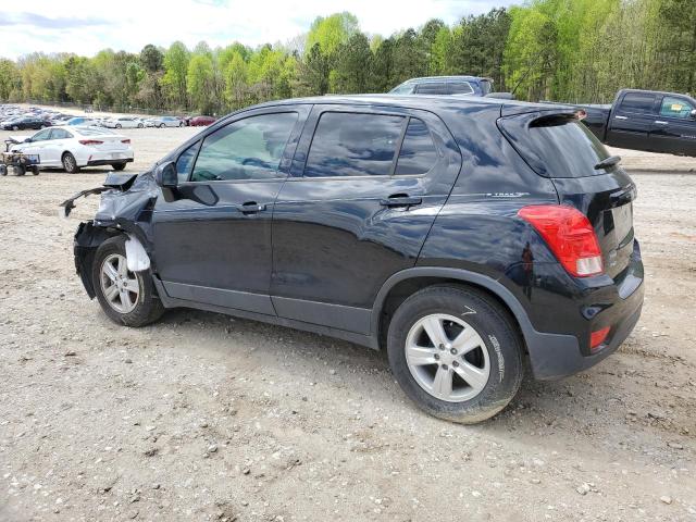 3GNCJKSB2LL166359 - 2020 CHEVROLET TRAX LS BLACK photo 2