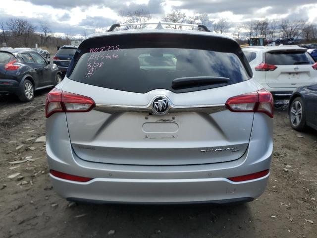 LRBFX2SA7KD062206 - 2019 BUICK ENVISION ESSENCE SILVER photo 6
