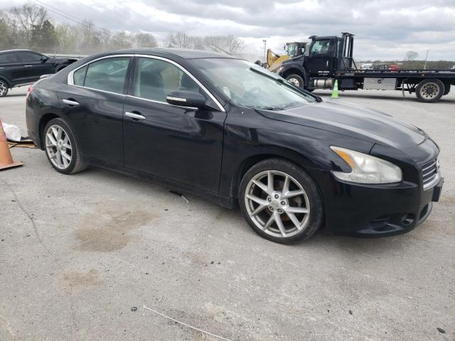 1N4AA51E69C801851 - 2009 NISSAN MAXIMA S BLACK photo 4