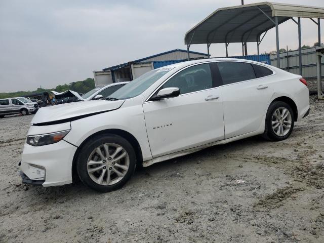 1G1ZD5ST0JF122171 - 2018 CHEVROLET MALIBU LT WHITE photo 1