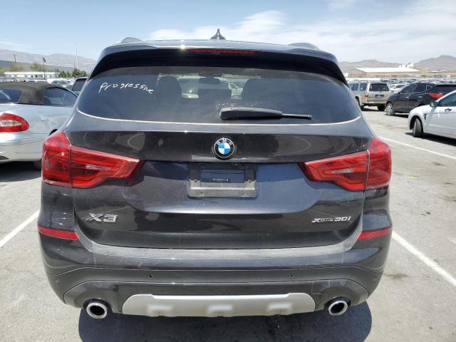 5UXTR9C56KLR08094 - 2019 BMW X3 XDRIVE30I GRAY photo 6