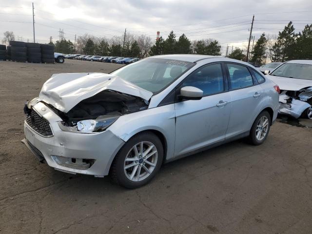 1FADP3F22JL230412 - 2018 FORD FOCUS SE SILVER photo 1