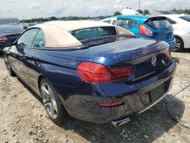 WBA6F5C57JD997163 - 2018 BMW 650 I BLUE photo 2