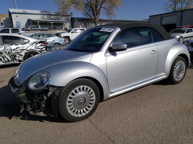 3VW517AT7FM805632 - 2015 VOLKSWAGEN BEETLE 1.8T SILVER photo 1