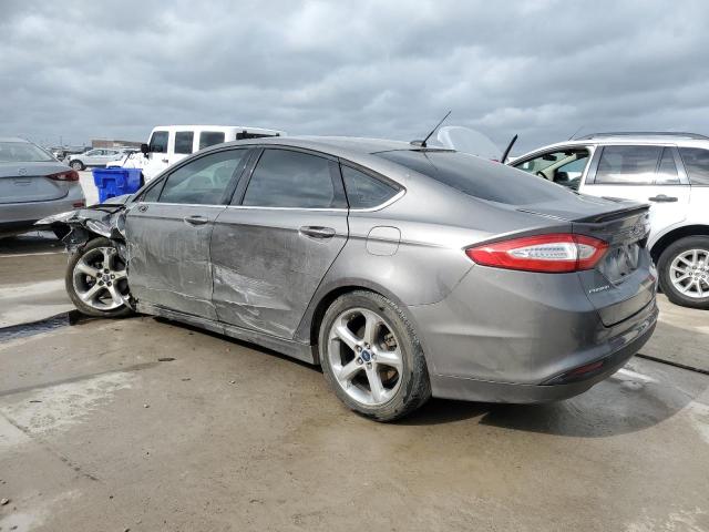 3FA6P0HD9ER121006 - 2014 FORD FUSION SE GRAY photo 2