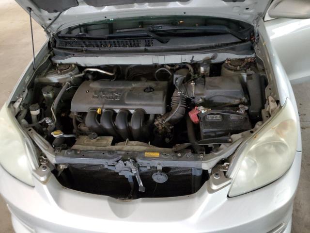 2T1KR32E54C213028 - 2004 TOYOTA COROLLA MA XR GRAY photo 11