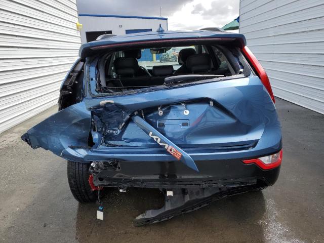 KNDCR3L14P5025571 - 2023 KIA NIRO WIND BLUE photo 6