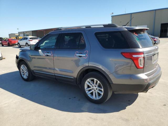 1FM5K7D87DGC79576 - 2013 FORD EXPLORER XLT GRAY photo 2