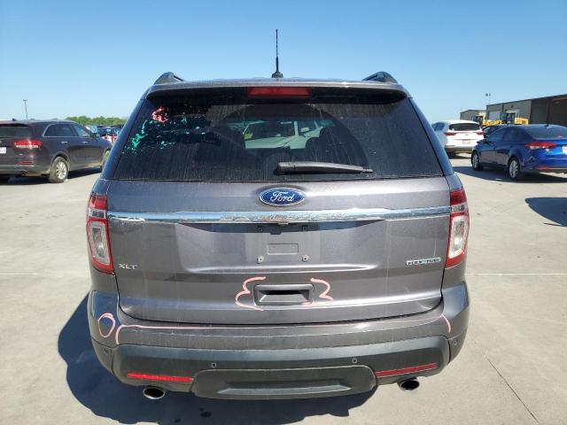 1FM5K7D87DGC79576 - 2013 FORD EXPLORER XLT GRAY photo 6