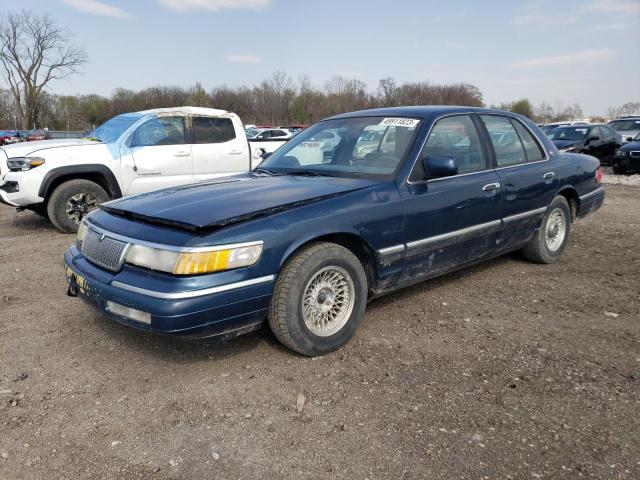 2MELM75W9PX646896 - 1993 MERCURY GRAND MARQ LS BLUE photo 1