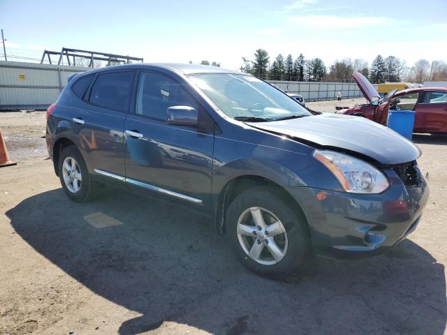 JN8AS5MV5DW660821 - 2013 NISSAN ROGUE S BLUE photo 4