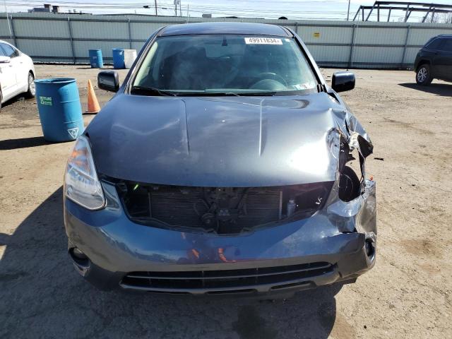 JN8AS5MV5DW660821 - 2013 NISSAN ROGUE S BLUE photo 5