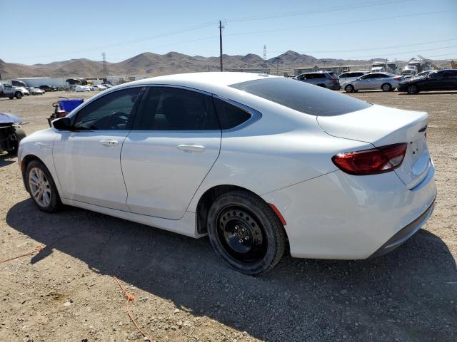 1C3CCCAB0GN106617 - 2016 CHRYSLER 200 LIMITED WHITE photo 2