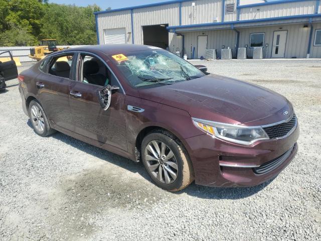 5XXGT4L34HG124575 - 2017 KIA OPTIMA LX BURGUNDY photo 4