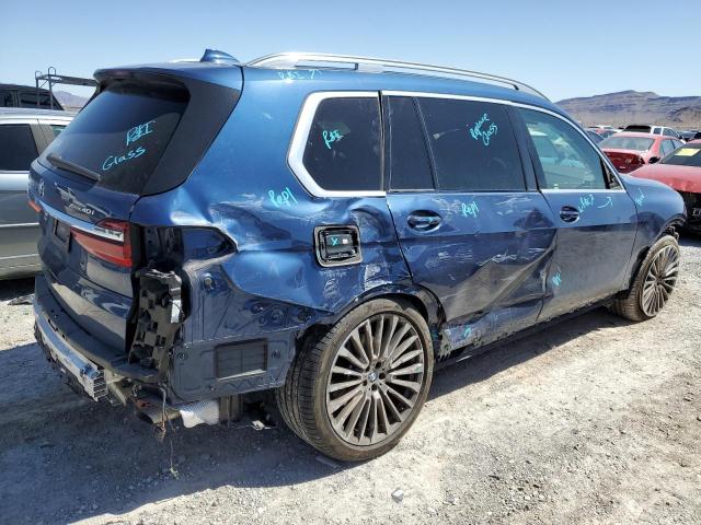 5UXCW2C09N9J28029 - 2022 BMW X7 XDRIVE40I BLUE photo 3