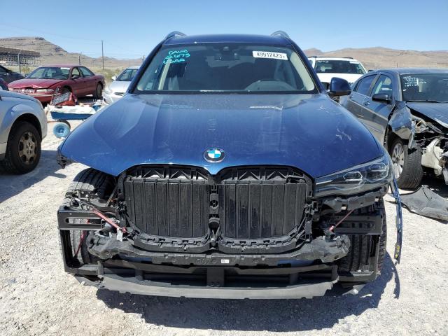 5UXCW2C09N9J28029 - 2022 BMW X7 XDRIVE40I BLUE photo 5